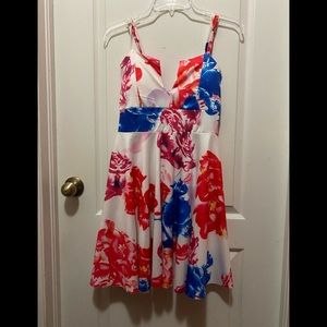 Floral dress. Used only once.